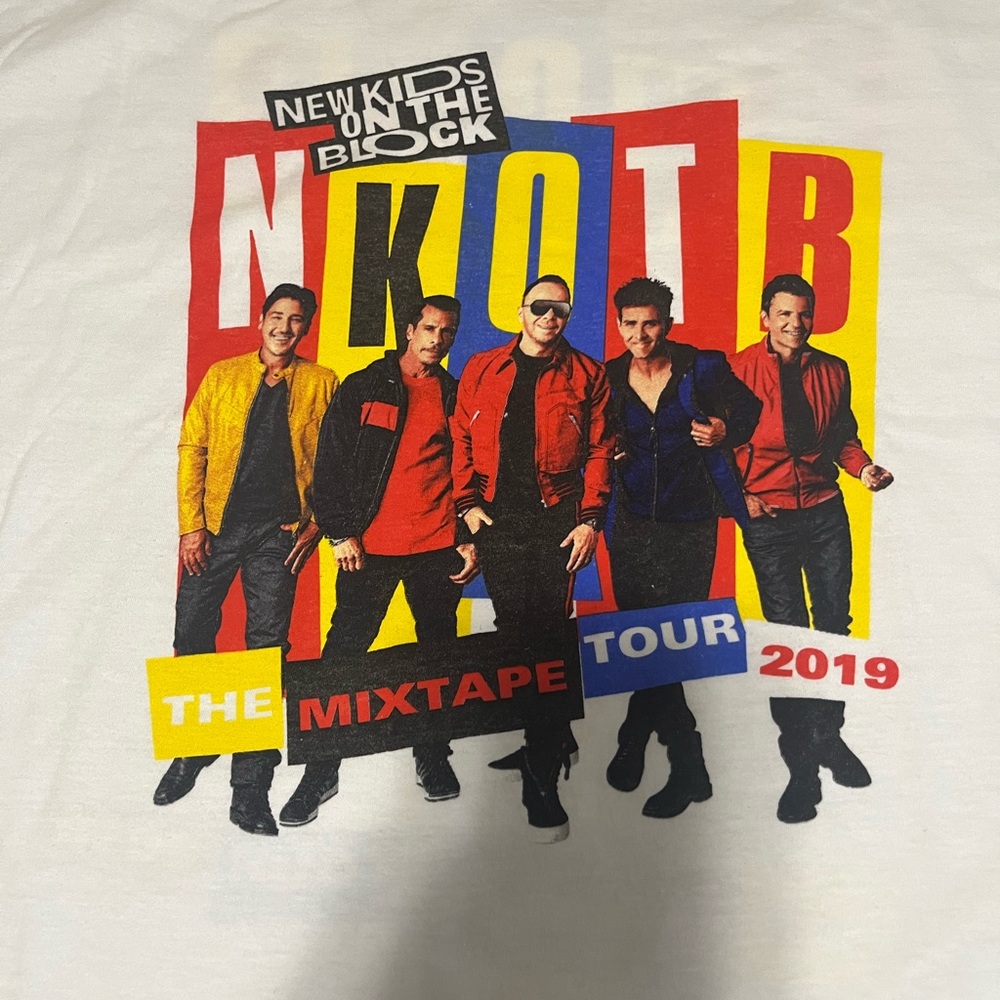 New Kids on the Block Mix Tape Tour 2019 Tshirt